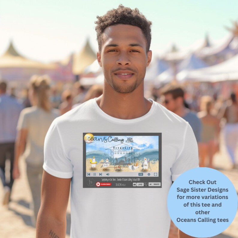 Oceans Calling Festival 2024, Ocean City Maryland Concert Tee Dave