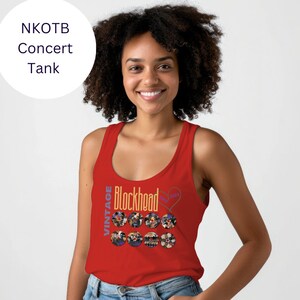 Retro 80er Jahre NKOTB Konzert Tank - Vintage New Kids on the Block Design für Blockheads