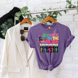 NKOTB Concert Tee - Vintage New Kids on the Block Design for Blockheads