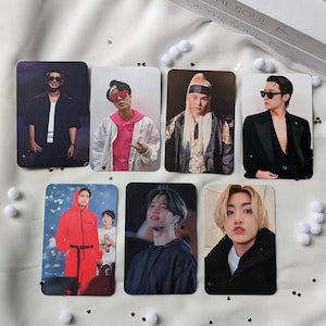 BTS ベスト・オブ / アイコニック・モーメント ファンメイド フォトカード OT7 (ジョングク、ジン、ナムジュン、ホソク、ジミン、ユンギ、テヒョン)