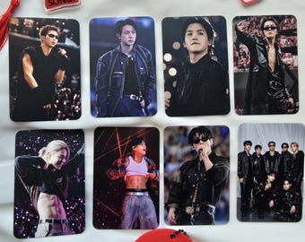 BTS Arirang Tour "ON FIRE edition" Fanmade Photocards OT7 (Jungkook, Jin, Namjoon, Hoseok, Jimin, Yoongi, Taehyung)