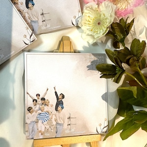 Stray Kids Notizblock "STAY" / KPop/SKZ Notizzettel / Merkzettel 9,8 x 9,8 cm."