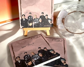 ATEEZ Notepad "Wonderland" / KPop Note Sheets / Memopad 9,8x9,8cm