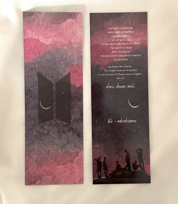 BTS Bookmark 