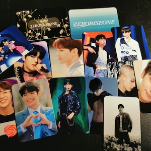 Zerobaseone Fanmade Photocards Individual & Group Options / ZB1 Random Photocard Option