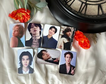 BTS OT7 MY TIME (past/present) Fanmade Photocards Kpop
