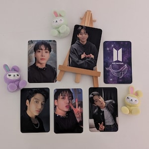 BTS Jeon Jungkook Fanmade 5-photocard-set Kpop "Jungkooks Golden" (Lucky Draw, geboorteplaats)