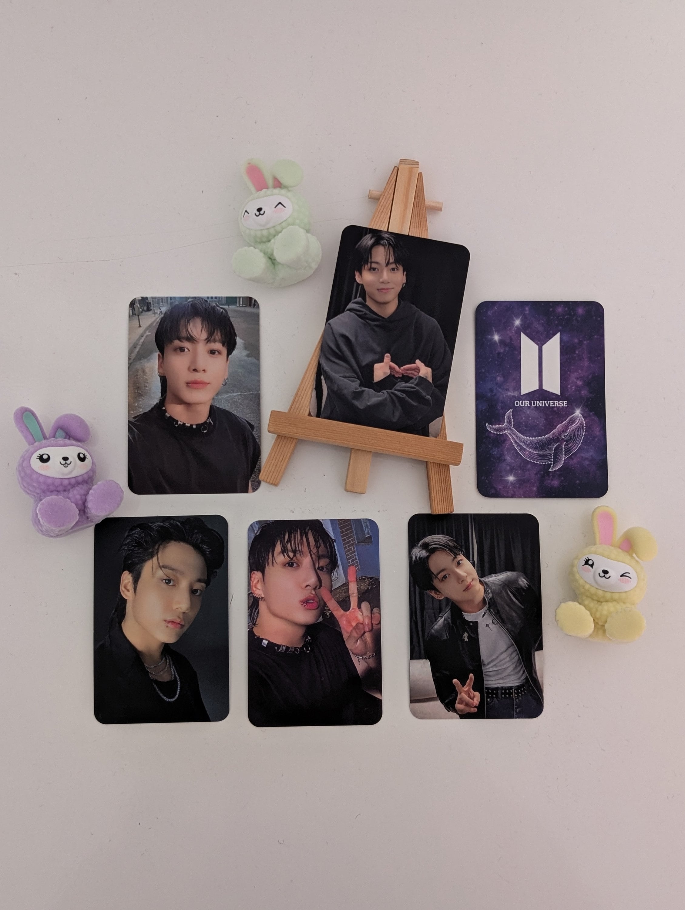 BTS Jeon Jungkook Fanmade 5-photocard-set Kpop 