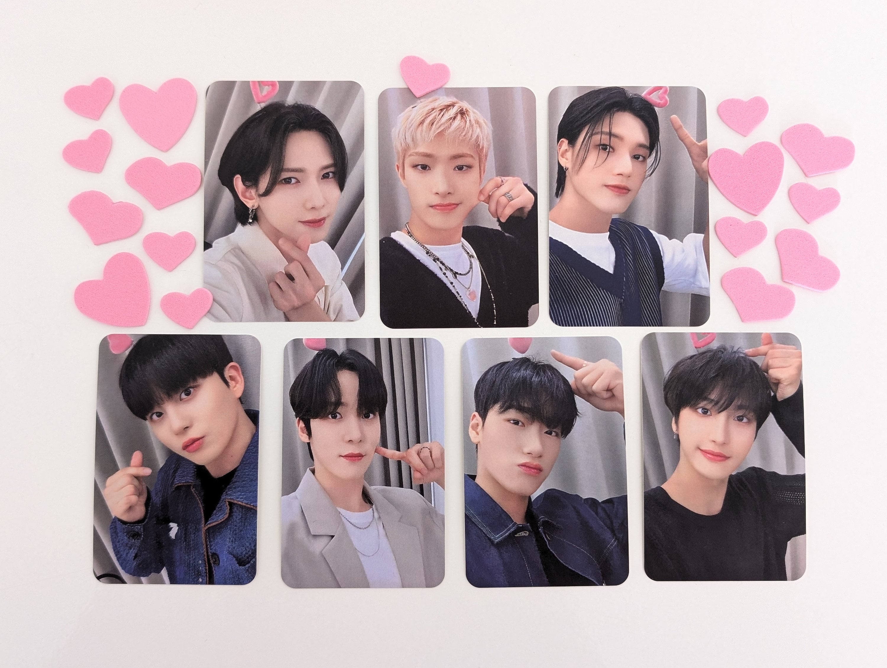 ATEEZ トレカ　サン　heart beat US B＆N ATEEZ IYF US限定 B&N絵柄 フォトカード サン HEARTBEAT - メルカリ