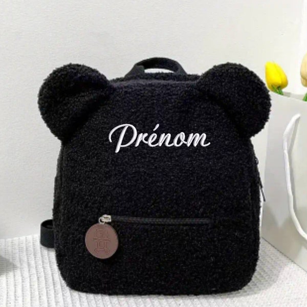 sac à dos peluche personnalisé broderie