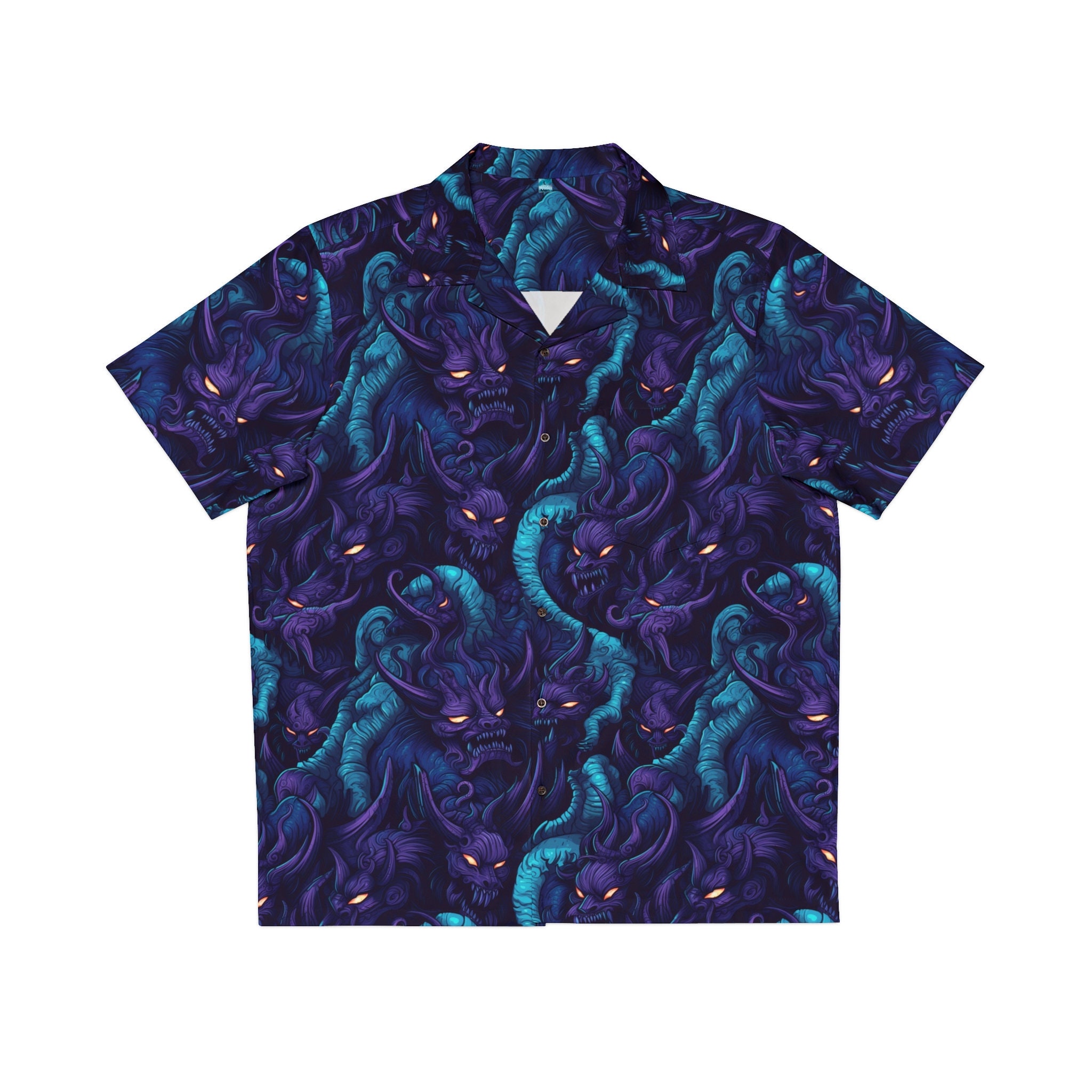 Discover Purple Hawaiian Shirt, Camisa Hawaiana Morada para Hombre Mujer