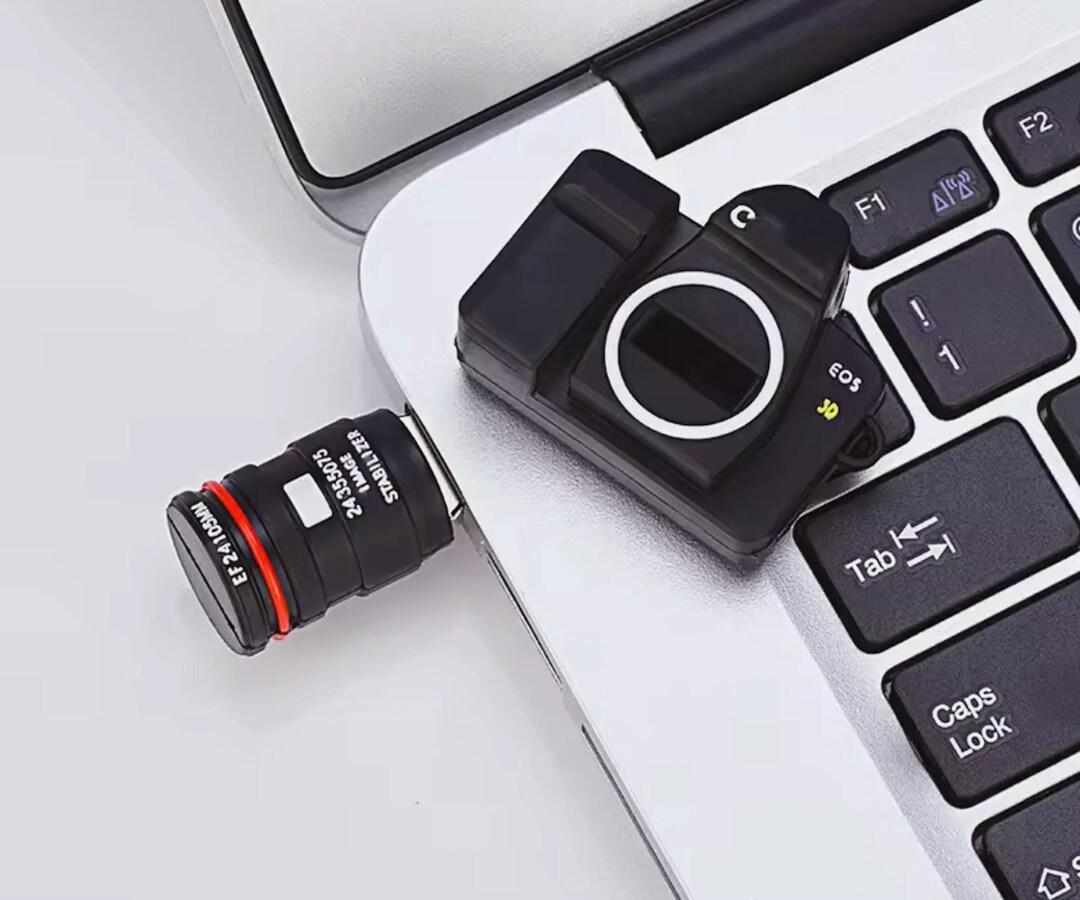 Mini Camera USB Flash Drive - 32GB / 64GB Retro Dslr Design - Etsy