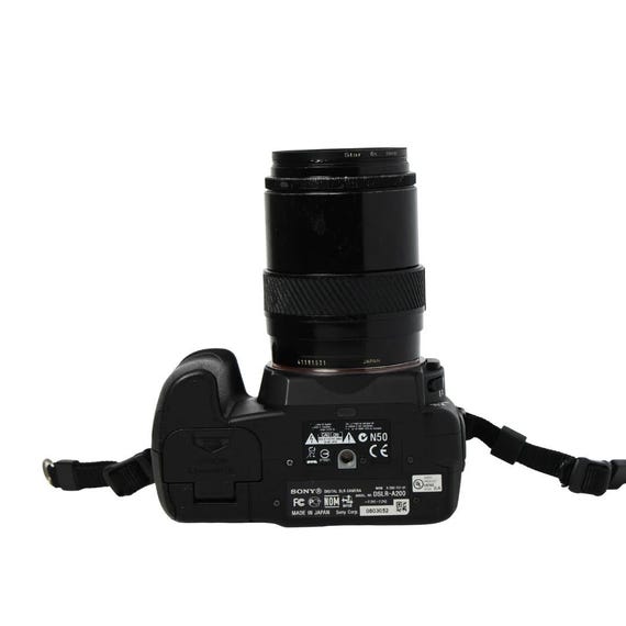 Sony Alpha A200 DSLR Camera With Lens - Etsy
