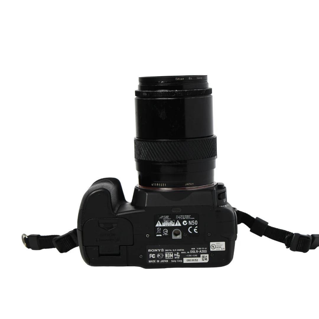 Sony Alpha A200 DSLR Camera With Lens - Etsy