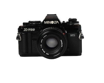 Minolta X-700 35mm SLR Camera + MD 50mm f/1.7