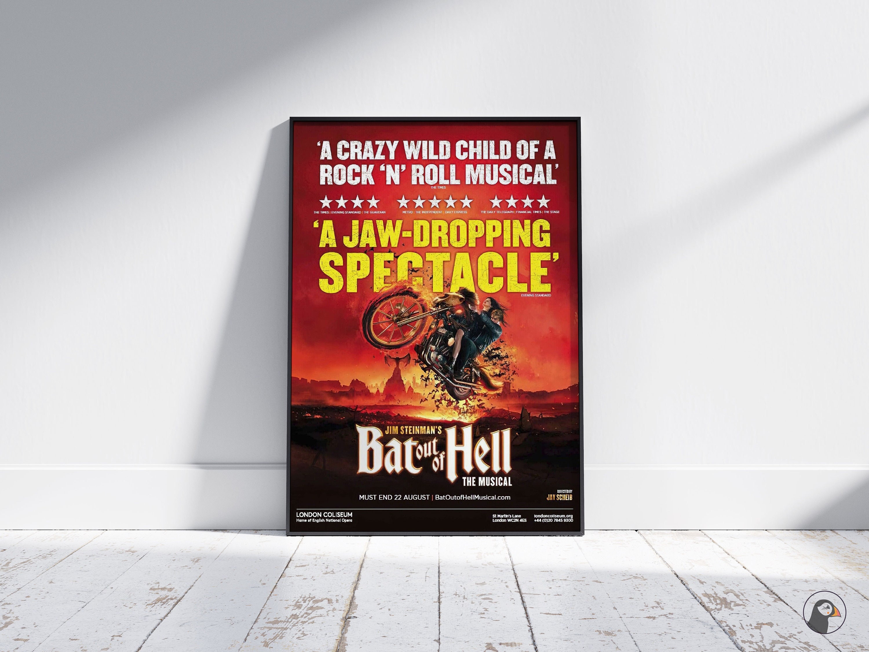 Bat Out of Hell Musical West End Broadway Play Musicals Theatre Vintage