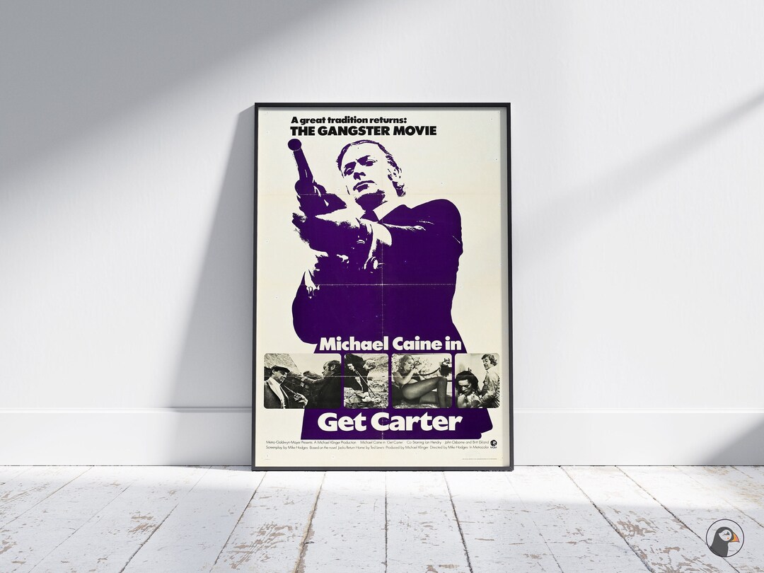 Get Carter Movie TV Show Classic Poster Print Wall Art for - Etsy