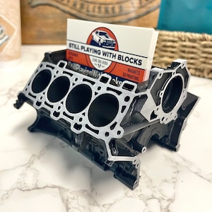 Porte-crayon et carte Ford Coyote V8, Bloc moteur Chrysler, Cadeau garagiste, Décoration automobile, Cadeau Chevrolet, Cadeau automobile, Cadeaux mécanicien automobile