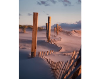 Coastal Photography Print - Sand Drifts