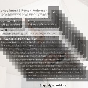 Druckbare Sex Spiel Sex Spiel Karten Sex-Spiele Erwachsene Sex Spiel Vorspiel Spiel Datum Nacht Aktivität Bild 7