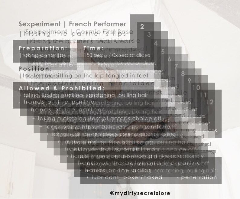 Druckbare Sex Spiel Sex Spiel Karten Sex-Spiele Erwachsene Sex Spiel Vorspiel Spiel Datum Nacht Aktivität Bild 7