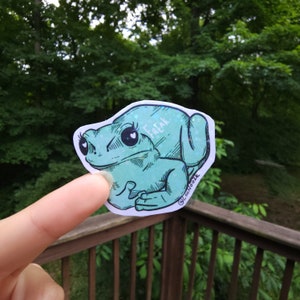 Freak Frog Sticker