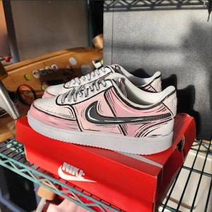Air Force 1 Cartoon Style