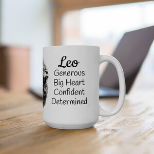 Leo Zodiac Coffee Mug: Astrology Gift, Horoscope Tea Cup