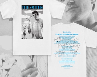 The Smiths - This Charming Man - Fan T-shirt -Blue