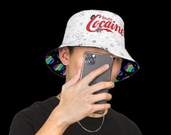 Friday Night Vibes REVERSIBLE bucket hat | Festival Outfits | Rave Clothing | EDM Hats | Lost Lands Electric Forest