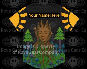 Camiseta personalizable del Festival Electric Forest para los asistentes.