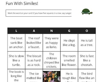 Educational Games: Fun With Similes