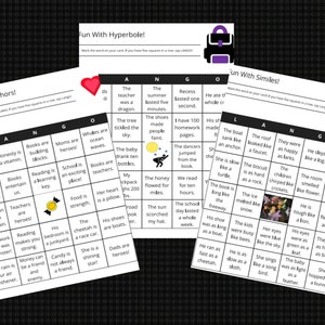 Educatieve spellen: hyperbool, vergelijking, metafoor