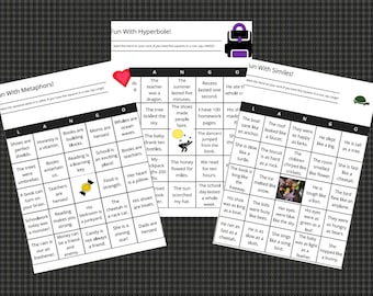 Educational Games: Hyperbole, Simile, Metaphor