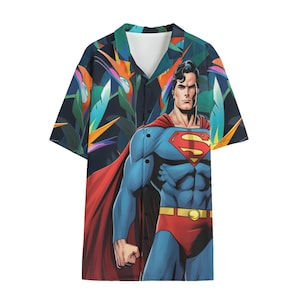 Kryptonian Paradise Aloha Shirt