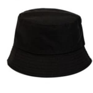BlackFace / Bucket hat NAVY blacksmoker Black Bucket Hat - Etsy Israel