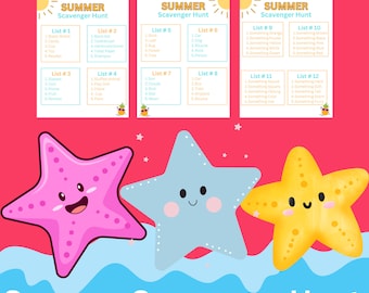 Scavenger Hunt Activity for Kids | Printable Outdoor Adventure Game | Fun & Educational | Instant Download