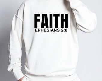 Faith Ephesians 2:8 SVG Easter SVG PNG, He Is Risen Svg, Easter Svg, Faith Svg, Jesus Svg, Religious Easter Svg, Christian Svg, Easter Svg