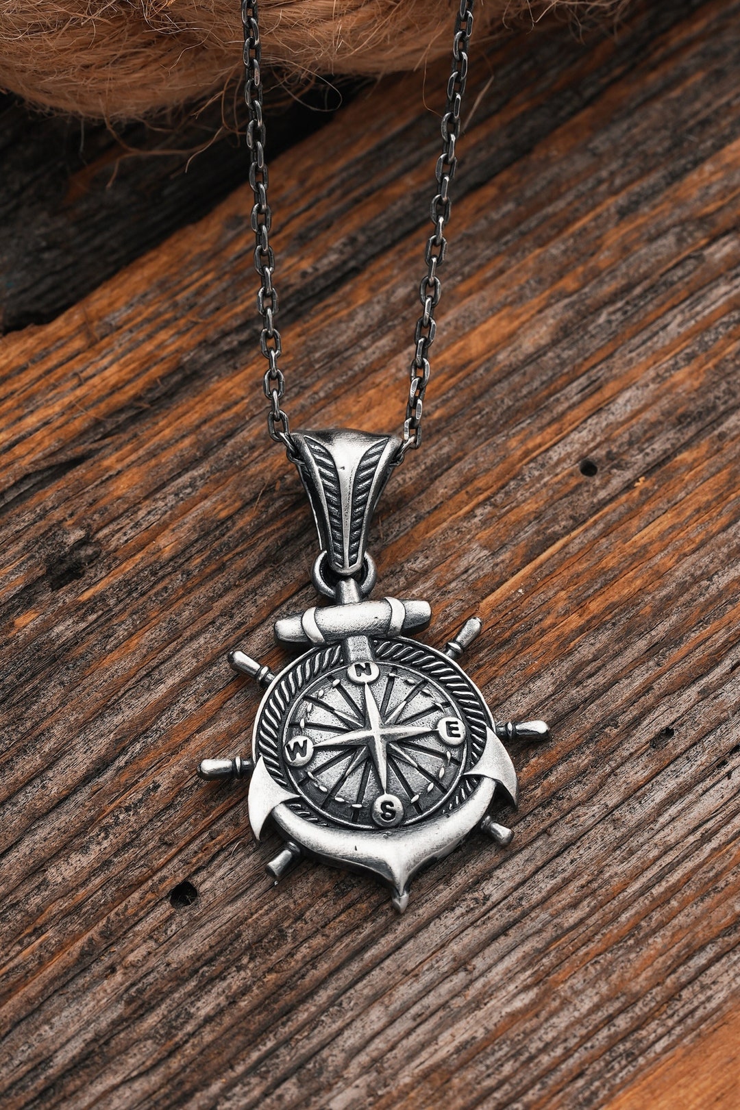 Compass Compass Jewelry, Compass Pendant, Men