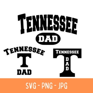 Universiteit van Tennessee papa bundel - SVG-PNG-JPG - Cricut Cut-bestand
