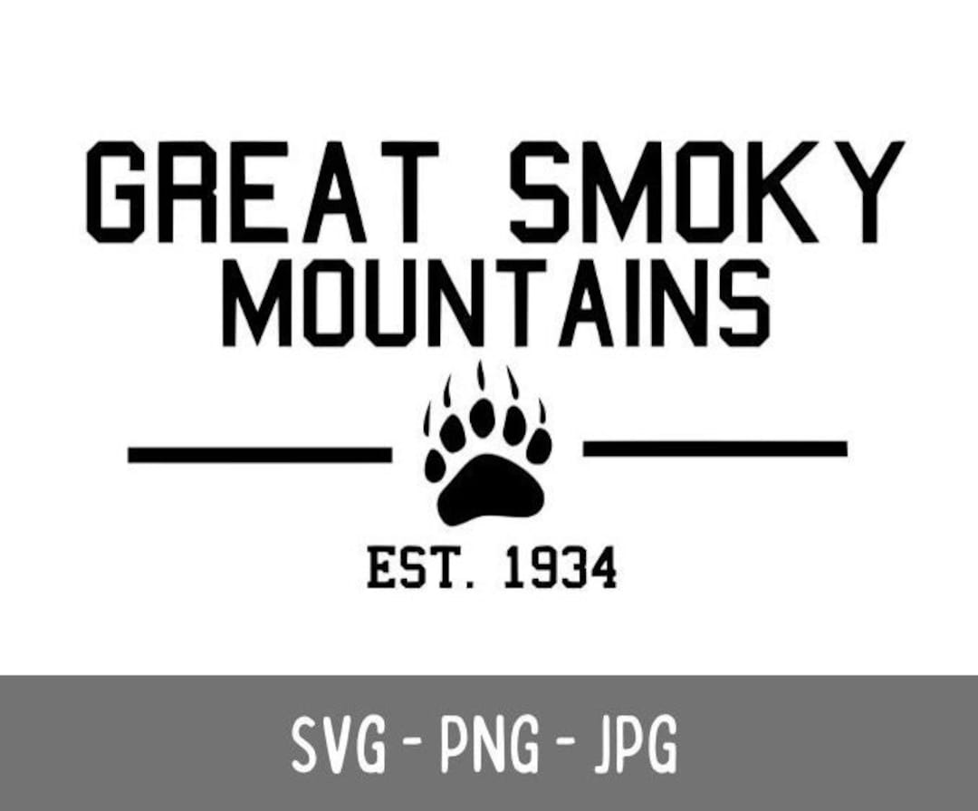 Great Smoky Mountains SVG-PNG-JPG, National Park Cricut Cut File - Etsy