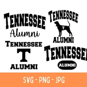 Universiteit van Tennessee Alumni Bundel SVG-PNG-JPG - Cricut Cut File
