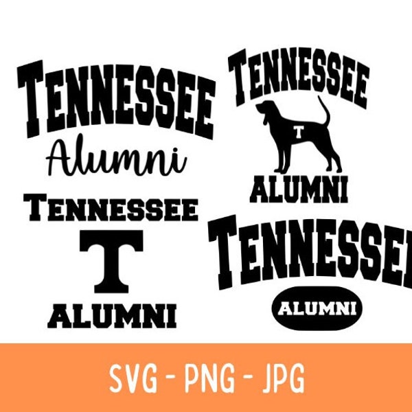 University of Tennessee Alumni Bundle SVG-PNG-JPG - Cricut Cut File