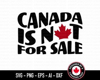 Canadá no está a la venta SVG, SVG canadiense retro, Hoja de arce PNG, Día de Canadá PNG, Diseño de camiseta de Canadá, Archivo de corte Cricut de transferencia por sublimación