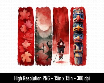 Pincelada de Canadá PNG, Orgullo canadiense PNG, Día de Canadá PNG, Diseño de camiseta con pincelada de Canadá, Transferencia por sublimación PNG, Regalo para canadienses