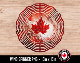 Molinillo de viento de hoja de arce canadiense (PNG), diseño patriótico canadiense para decoración de exteriores, sublimación de hoja de arce (PNG), pintura canadiense (PNG)