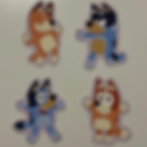 cartoon inspired stickers (handmade & my original drawings)