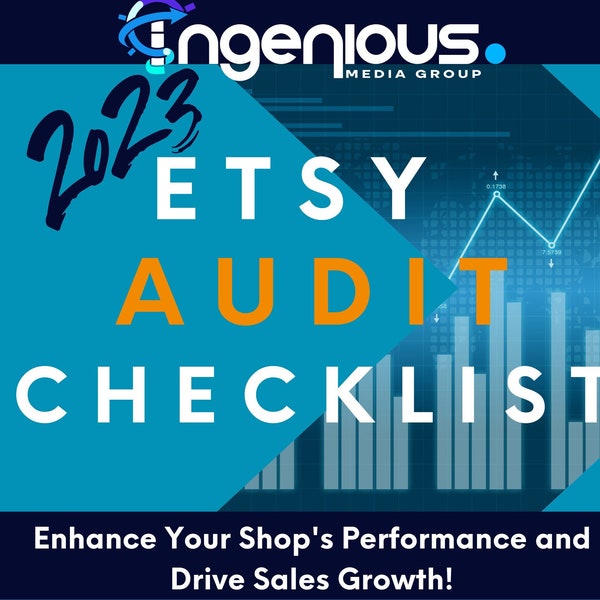 Etsy Seller Shop Audit Checklist, SEO, Branding, Marketing Checklist