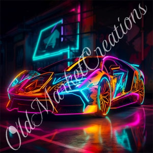 Neon Car