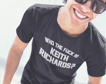 Rolling Stones T-shirt, Wer ist das F. ist Keith Richards?